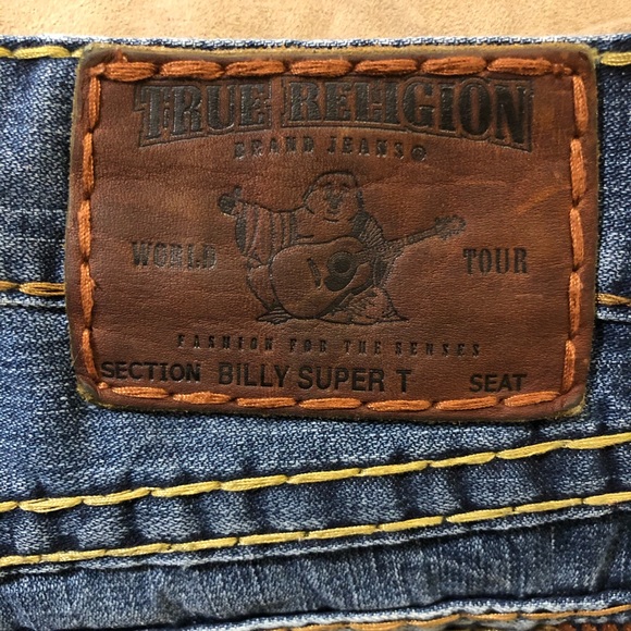 True Religion Billy Super T jeans size 36 - Picture 3 of 6